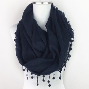 Abercrombie fringe scarf